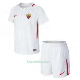 Camisolas de Futebol As Roma Criança Equipamento Alternativa 2017/18 Manga Curta