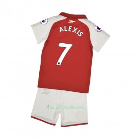 Camisolas de Futebol Arsenal Alexis Sanchez 7 Criança Equipamento Principal 2017/18 Manga Curta