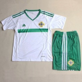 Camisolas de Futebol Irlanda do Norte Criança Equipamento Alternativa 2016 Manga Curta
