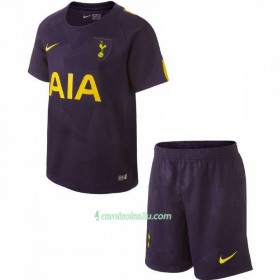 Camisolas de Futebol Tottenham Hotspur Criança Equipamento 3ª 2017/18 Manga Curta
