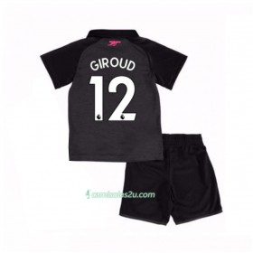 Camisolas de Futebol Arsenal Olivier Giroud 12 Criança Equipamento 3ª 2017/18 Manga Curta