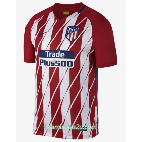 Camisolas de Futebol Atlético Madrid Equipamento Principal 2017/18 Manga Curta