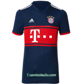 Camisolas de Futebol Bayern München Equipamento Alternativa 2017/18 Manga Curta